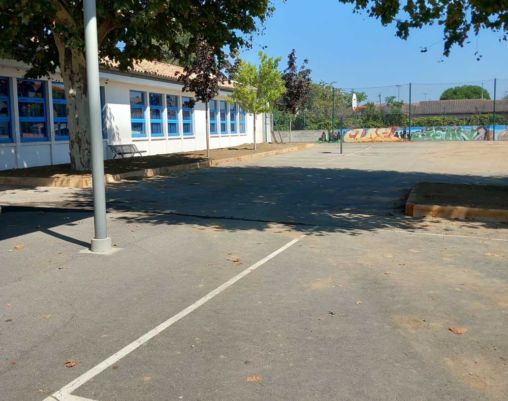 végétalisation des cours d'écoles cugnaux