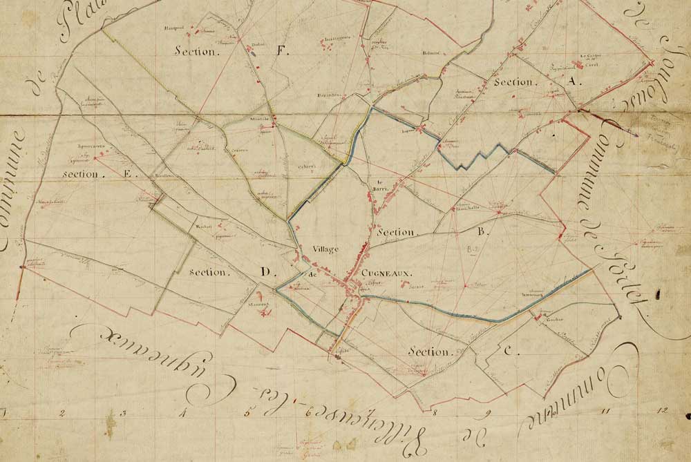 cugnaux cadastre